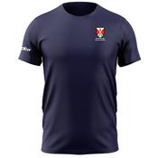 McKvr Bailieborough Shamrocks GAA Core Pro Cotton Tee - Adult - Navy