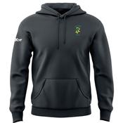 McKvr Boyne RFC Core Pro Cotton Hoodie - Youth - Charcoal