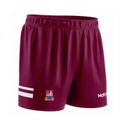 McKvr Clarinbridge GAA Core Pro GAA Shorts - Adult - Maroon/White