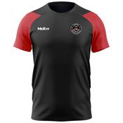 McKvr DB Fitness Core Pro Tech Tee - Youth - Black/Red image