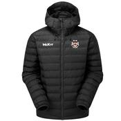 McKvr Tullamore RFC Core 22 Puffa Jacket - Adult - Black