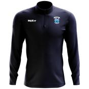 McKvr Eslin GAA, Leitrim Core Pro 1/4 Zip Top - Youth - Navy