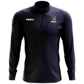 McKvr Monivea Abbey GAA Core Pro 1/4 Zip Top - Youth - Navy