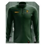 McKvr Clifford 1/4 Zip Top - Adult - Forest Green/Amber
