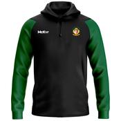 McKvr Sarsfields GAA Core Pro 1/4 Zip Hoodie - Youth - Black/Bottle Green