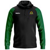 McKvr Glen Rovers Hurling Cork Core Pro 1/4 Zip Hoodie - Youth - Black/Bottle Green