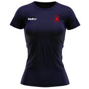 McKvr Bruff GAA, Limerick Core Pro Tech Tee - Womens - Navy
