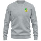 McKvr Monaghan RFC Core Pro Cotton Sweat Top - Youth - Light Grey image