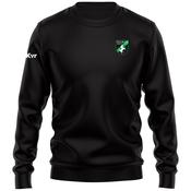 McKvr Fulham Irish GAA Core Pro Cotton Sweat Top - Adult - Black image