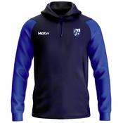 McKvr Monasterevan GFC Core Pro 1/4 Zip Hoodie - Youth - Navy/Royal