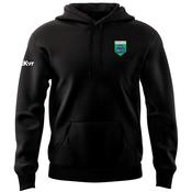 McKvr Rathcline GAA Core Pro Cotton Hoodie - Adult - Black