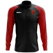 McKvr Ballingeary GAA Core Pro 1/4 Zip Top - Youth - Black/Red
