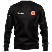 McKvr Brocagh Emmetts GFC Core Pro Cotton Sweat Top - Adult - Black