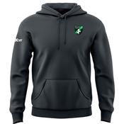 McKvr Fulham Irish GAA Core Pro Cotton Hoodie - Youth - Charcoal
