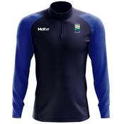 McKvr Bunbrosna GAA Core Pro 1/4 Zip Top - Adult - Navy/Royal