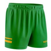 McKvr Core Pro GAA Shorts - Adult - Green/Amber