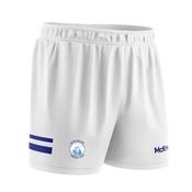 McKvr Brian Dillons Camogie Core Pro GAA Shorts - Adult - White/Royal