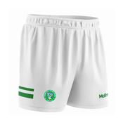 McKvr Moycullen GAA Core Pro GAA Shorts - Youth - White/Emerald