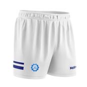 McKvr Crumlin GAA Core Pro GAA Shorts - Youth - White/Royal