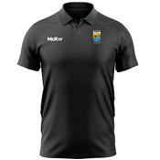 McKvr Shannon Gaels GAA Core Pro Polo - Adult - Black