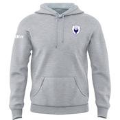 McKvr Craigavon City FC Core Pro Cotton Hoodie - Adult - Light Grey