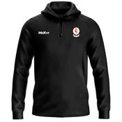 McKvr Eire Og GAA Carlow Core Pro 1/4 Zip Hoodie - Adult - Black