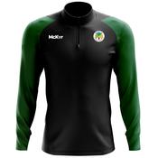 McKvr Sperrin Og LGFA Core Pro 1/4 Zip Top - Adult - Black/Bottle Green image