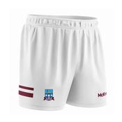 McKvr Ibane Ladies, Cork Core Pro GAA Shorts - Youth - White/Maroon