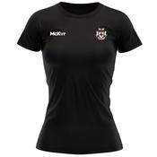 McKvr Tullamore RFC Core Pro Tech Tee - Womens - Black