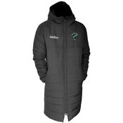 McKvr Parnells GAA Core Pro Sideline Coat - Adult - Black image