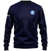 McKvr Crumlin GAA Core Pro Cotton Sweat Top - Youth - Navy
