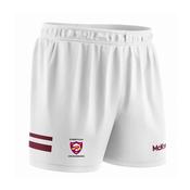 McKvr St Marys GAA Leixlip Core Pro GAA Shorts - Adult - White/Maroon