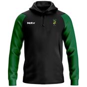 McKvr Boyne RFC Core Pro 1/4 Zip Hoodie - Adult - Black/Bottle Green