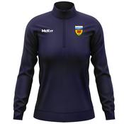 McKvr Gloucestershire GAA Core Pro 1/4 Zip Top - Womens - Navy