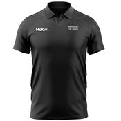 McKvr Kildare LGFA Referees Core Pro Polo - Adult - Black image