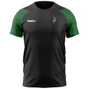 McKvr Boyne RFC Core Pro Tech Tee - Youth - Black/Bottle Green image