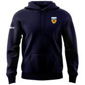 McKvr Gloucestershire GAA Core Pro Cotton Hoodie - Adult - Navy