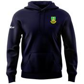 McKvr Monaghan RFC Core Pro Cotton Hoodie - Adult - Navy