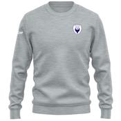 McKvr Craigavon City FC Core Pro Cotton Sweat Top - Adult - Light Grey image