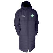 McKvr Round Tower GAA Clondalkin Core Pro Sideline Coat - Youth - Navy