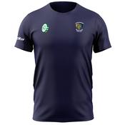 McKvr Leinster Warriors Masters Rugby Core Pro Cotton Tee - Adult - Navy