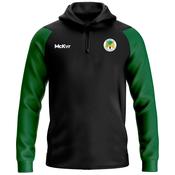 McKvr Sperrin Og LGFA Core Pro 1/4 Zip Hoodie - Adult - Black/Bottle Green