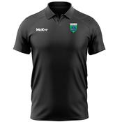 McKvr Rathcline GAA Core Pro Polo - Adult - Black