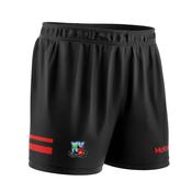McKvr Cappataggle GAA Core Pro GAA Shorts - Adult - Black/Red