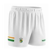 McKvr Naomh Fionnbarra &amp; St Anne's GFG Core Pro GAA Shorts - Adult - White/Emerald/Amber