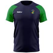 McKvr Naomh Fionnbarra &amp; St Anne's GFG Core Pro Tech Tee - Youth - Navy/Emerald Green