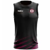 McKvr Balla GAA Training Vest - Adult - Black/Maroon