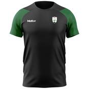 McKvr Fintona Pearses GAA Core Pro Tech Tee - Youth - Black/Bottle Green image