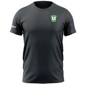 McKvr Wolfe Tones Na Sionna - Clare Core Pro Cotton Tee - Adult - Charcoal image
