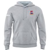 McKvr Clarinbridge GAA Core Pro Cotton Hoodie - Adult - Light Grey